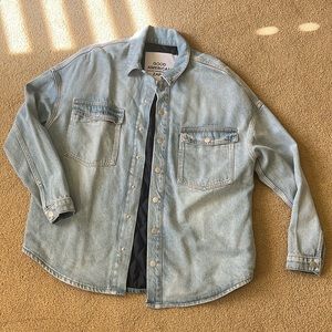 Good American x Zara Denim Jacket
